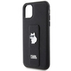 Karl Lagerfeld nakładka do iPhone 11 KLHCN61GSACHPK HC GRIPSTAND SAFFIANO CHOUPETTE PINS czarna