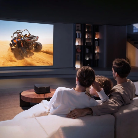 Yaber K3 LCD FullHD 1080p Multimedia-Projektor mit JBL-Lautsprechern - Schwarz