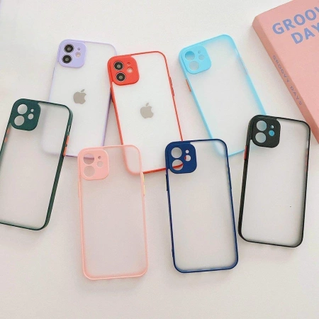 Milky Case Silicone Flexible Translucent Case for Xiaomi Redmi 9T Blue