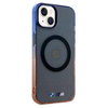 Oryginalne Etui BMW Gradient Bumper MagSafe Hardcase BMHMP15MHTGE do Iphone 14 Plus/ 15 Plus Szary
