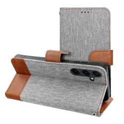 Kabura JEANS Book do SAMSUNG A36 5G szary