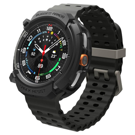SPIGEN RUGGED ARMOR SAMSUNG GALAXY WATCH 8 CLASSIC (46 MM) MATTE BLACK