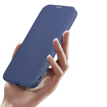 Dux Ducis Skin X Pro Magnetic Flip MagSafe Case iPhone 15 Pro Max - Blue