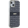 DKNY DKHMP15SHRHSEK iPhone 15 / 14 / 13 6.1" czarny/black hardcase IML Mono & Stripe MagSafe