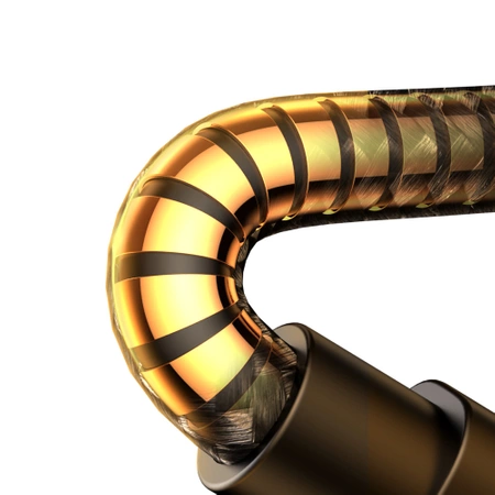 Joyroom USB C Kabel gewinkelt - USB für Schnellladung und Datenübertragung 3A 1,2 m schwarz (S-UC027A6)