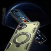 Etui Hybrid Armor Trendy z MagSafe na iPhone 16 - zielone