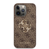 Oryginalne Etui IPHONE 13 PRO MAX 6,7" Guess Hardcase 4G Big Metal Logo GUHCP13X4GMGBR brązowe