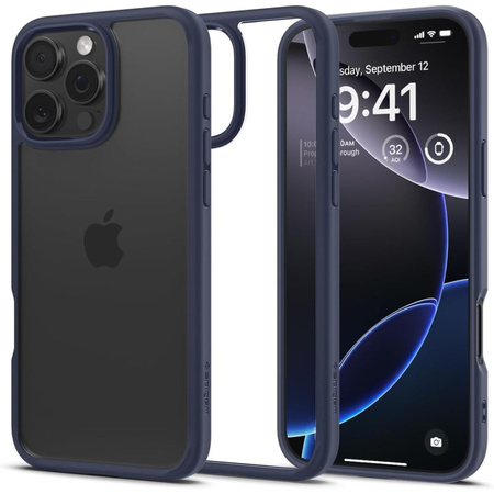 Spigen Ultra Hybrid iPhone 16 Pro Max navy blue/granatowy ACS07997