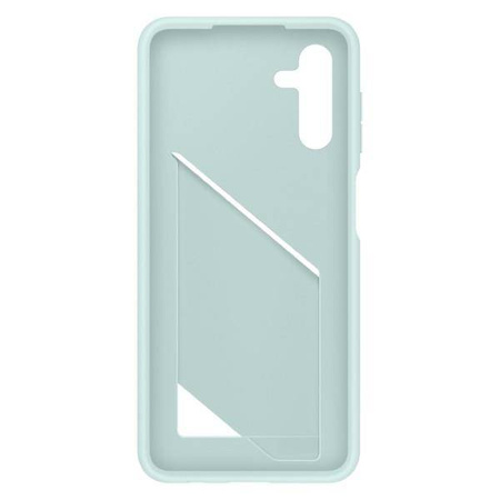 Samsung Card Slot Cover Case für Samsung Galaxy A04s Silikonhülle Card Wallet Grün (EF-OA047TGEGWW)