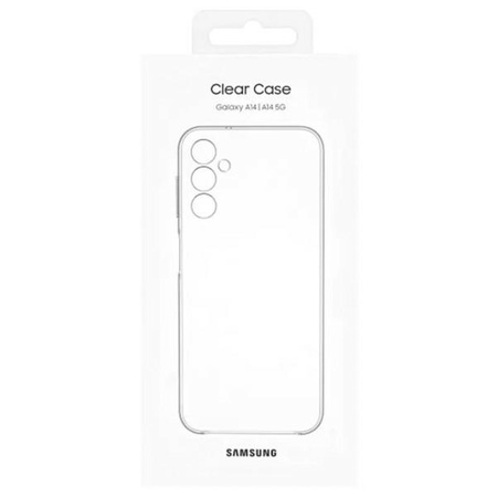 Samsung Clear Cover Case for Samsung Galaxy A14 Gel Cover Transparent (EF-QA146CTEGWW)