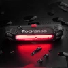 Rockbros A54BK Fahrradrücklicht + Micro USB - USB-A Kabel - Schwarz