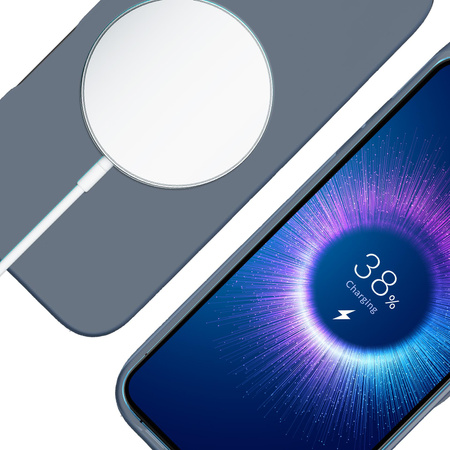 Apple iPhone 16 - 3mk Hardy MagSilicone Ultramarine