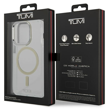 Tumi TUHMP14XUTT iPhone 14 Pro Max 6,7"przezroczysty/clear hardcase Transparent MagSafe