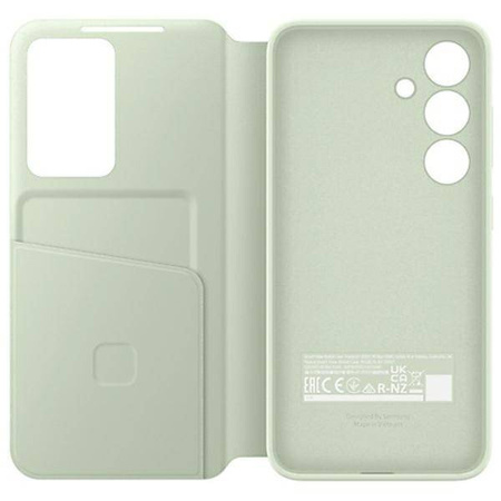 Samsung Smart View Wallet EF-ZS926CGEGWW Hülle mit Klappe für Samsung Galaxy S24+ – hellgrün