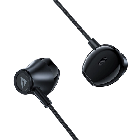 Acefast L2 In-Ear-Kopfhörer mit USB-C-Anschluss, Mikrofon und Fernbedienung 1,2 m – Schwarz