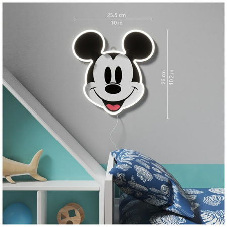 Neon Yellowpop Disney Mickey Printed     Face