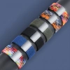 Pleciony materiałowy pasek bransoletka Strap Fabric opaska do Apple Watch 38 / 40 / 41 mm - czarny