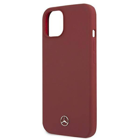 Mercedes MEHCP13MSILRE iPhone 13 6.1 "red / red hardcase Silicone Line