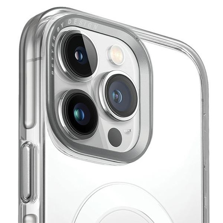 Uniq Hülle Calio iPhone 15 Pro 6,1&quot; Magclick Charging transparent/transparent