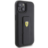 Ferrari nakładka do iPhone 15 6,1" FEHCP15SGSPSIK HC GRIP STAND PU