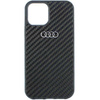 Audi Carbon Fiber iPhone 11 / Xr 6,1" schwarz/schwarzes Hardcase AU-TPUPCIP11-R8/D2-BK