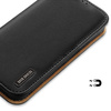 Dux Ducis Hivo echt Leder booktype case schutzhülle aufklappbare hülle für iPhone 14 Plus schwarz