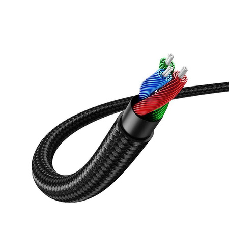 Ugreen Audiokabel 2 x Miniklinke 3,5 mm 2 m schwarz (50363 AV112)