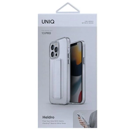 Uniq Heldro Hülle für iPhone 13 Pro / iPhone 13 – transparent