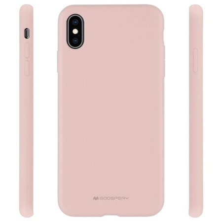 Mercury Silicone iPhone 14 / 13  6,1"różowo-piaskowy/pink-sand