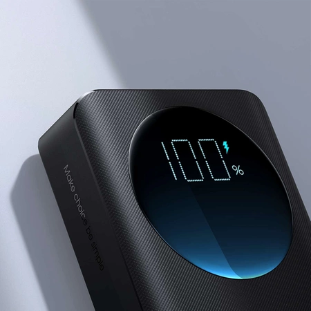 Powerbank Joyroom JR-PBF02 30W 20000mAh + USB-A - USB-C cable 0.25m - black