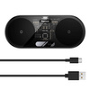 Baseus Digital LED Display Dual Wireless Charger mit Digitalanzeige 20W schwarz (WXSX010101)