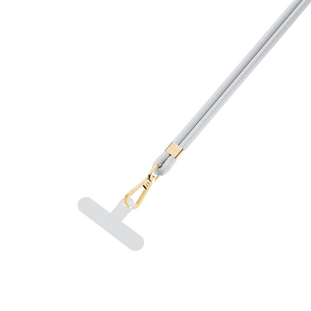 3MK EasyClip White (gold) Smycz do telefonu