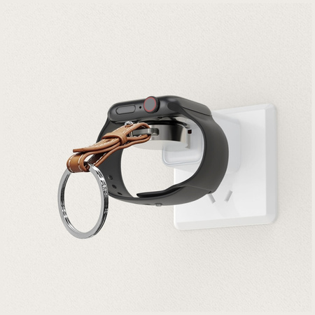 Ładowarka indukcyjna 4smarts do Apple    Watch, srebrny