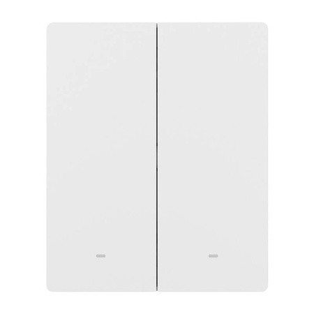 Smart wall switch SONOFF M5-2C-80W Matter (2-channel, to frame)