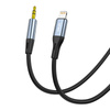 Kabel VFAN L05 Lightning  do mini jack 3.5mm AUX, 1m (szary)