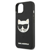 Karl Lagerfeld KLHCP13SCH3DBK 13 mini 5,4 "black / black hardcase 3D Rubber Choupette