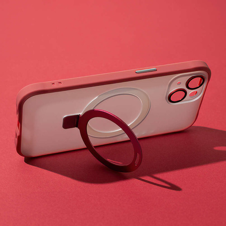 Nakładka Mag Ring do iPhone 15 6,1" czerwony
