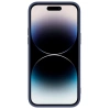 Nillkin CamShield Silky Silikonhülle iPhone 14 Pro Hülle mit Kameraschutz Blau