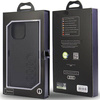 Audi Synthetic Leather iPhone 14 Pro Max 6.7&quot; black/black hardcase AU-TPUPPCIP14PM-TT/D1-BK