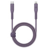 ENERGEA kabel Flow USB-C - LightningC94 MFI 1.5m fioletowy/purple 60W 3A PD Fast Charge