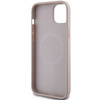 Oryginalne Etui GUESS Hardcase GUHMP15SG4GFRP do iPhone 15 (Kompatybilny z Magsafe / 4G Ring classic logo / różowy)