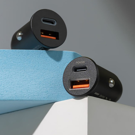 Proove Ładowarka Samochodowa Tiny Power Pro 65W (Type-C + USB) czarna
