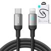 Joyroom cable USB C - Lightning 20W A10 Series 1.2 m black (S-CL020A10)