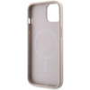 Guess GUHMP14SHGCFSEP iPhone 14 6.1&quot; pink/pink hard case GCube Stripes MagSafe