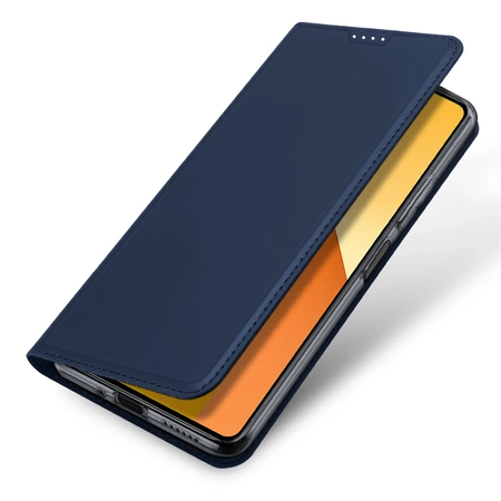 Dux Ducis Skin Pro Hülle mit Klappe und Kartensteckplatz für Xiaomi Redmi Note 13 5G – blau