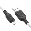 HOCO kabel USB A do Micro USB 2,4A X90 1 m biały