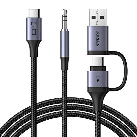 Sound Card Ugreen CM772, USB-C to 3.5mm + USB-C/A