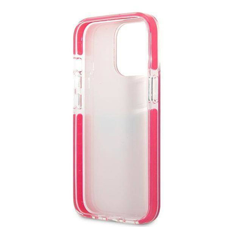Oryginalne Etui IPHONE 13 PRO MAX Karl Lagerfeld Hardcase Choupette Head (KLHCP13XTPECPI) różowe