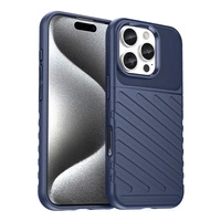 Thunder Case Silikonhülle für iPhone 16 Pro – blau