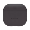 Etui Decoded Silicone Aircase  na AirPods 4 - grafitowe